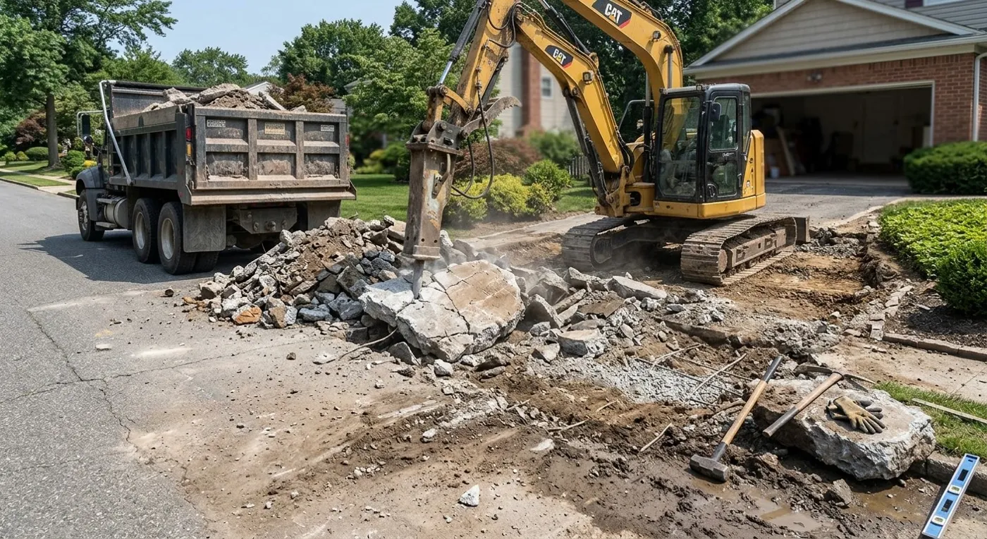 Concrete Demolition and Removal in Savannah, GA